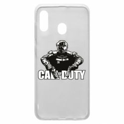 Чохол для Samsung A30 Боєць CoD - PrintSalon