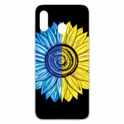 Чехол для Samsung A30 Большой подсолнух Украина - PrintSalon