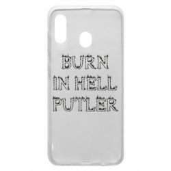 Чехол для Samsung A30 Born in Hell Putin - PrintSalon