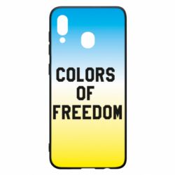 Чехол для Samsung A30 Colors of our freedom - PrintSalon