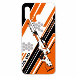 Чохол для Samsung A30 CS: GO AWP Asiimov Skin - PrintSalon