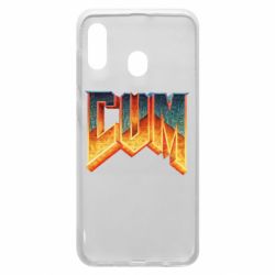 Чехол для Samsung A30 Cum Doom logo - PrintSalon