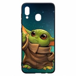 Чохол для Samsung A30 Cute Baby Yoda - PrintSalon
