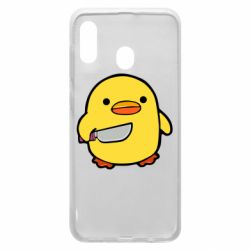 Чохол для Samsung A30 Duckling With A Knife - PrintSalon