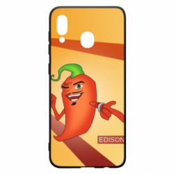Чохол для Samsung A30 Edison Pepper - PrintSalon