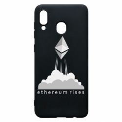 Чехол для Samsung A30 Ethereum Rises - PrintSalon