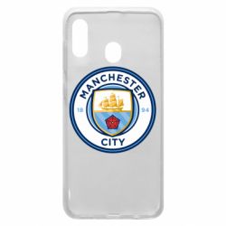 Чехол для Samsung A30 FC Manchester City Logo - PrintSalon