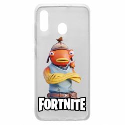 Чехол для Samsung A30 Fishstick Fortnite - PrintSalon