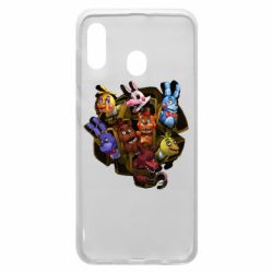 Чохол для Samsung A30 Five Nights At Freddy's monsters-PrintSalon Чохол для Samsung A30 Five Nights At Freddy's monsters