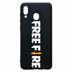 Чохол для Samsung A30 Free Fire logo - PrintSalon