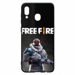 Чохол для Samsung A30 Free Fire Winter Warrior - PrintSalon