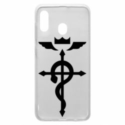 Чехол для Samsung A30 Fullmetal Alchemist Flamel - PrintSalon