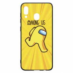 Чехол для Samsung A30 Game hero and logo - PrintSalon