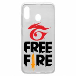 Чохол для Samsung A30 Garena and Free Fire logo - PrintSalon