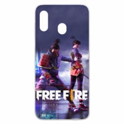 Чохол для Samsung A30 Garena Free Fire Samurai Team-PrintSalon Чохол для Samsung A30 Garena Free Fire Samurai Team