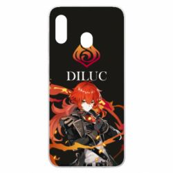 Чохол для Samsung A30 Genshin Impact Diluc - PrintSalon