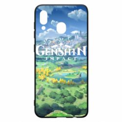 Чохол для Samsung A30 Genshin Impact World - PrintSalon
