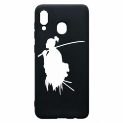 Чехол для Samsung A30 Ghost Of Tsushima Silhouette - PrintSalon