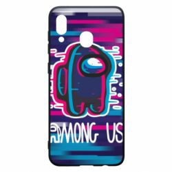 Чехол для Samsung A30 Glitch Among Us - PrintSalon
