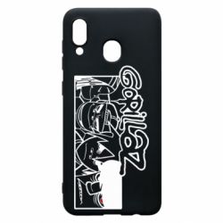 Чохол для Samsung A30 Gorillaz group - PrintSalon