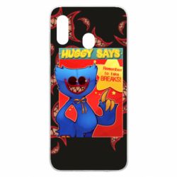 Чехол для Samsung A30 Huggy says - PrintSalon