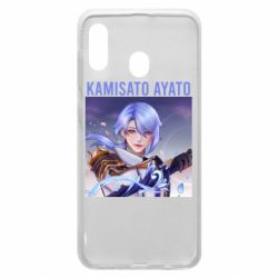 Чехол для Samsung A30 Kamisato Ayato - PrintSalon