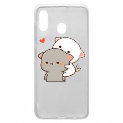 Чехол для Samsung A30 Котики кохання - PrintSalon