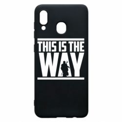 Чохол для Samsung A30 Mandalorian This Is The Way - PrintSalon