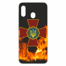 Чехол для Samsung A30 Нацгвардія Вогонь - PrintSalon