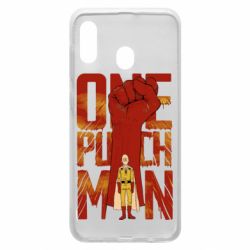 Чохол для Samsung A30 One Punch Man Saitama - PrintSalon