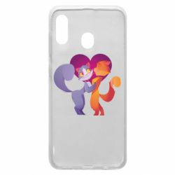 Чохол для Samsung A30 Парочка. Котики - PrintSalon