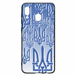 Чохол для Samsung A30 Паттерн з гербом - PrintSalon
