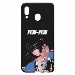 Чехол для Samsung A30 Pew-Pew - PrintSalon