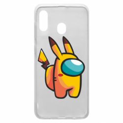 Чохол для Samsung A30 Pikachu Among Us - PrintSalon
