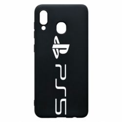Чехол для Samsung A30 PlayStation 5 Logo - PrintSalon
