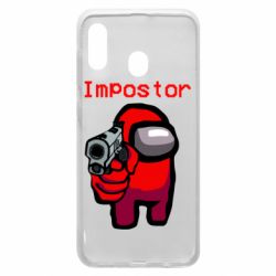 Чохол для Samsung A30 Red Impostor - PrintSalon