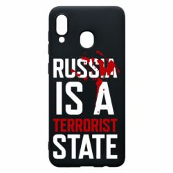 Чехол для Samsung A30 Russia is a terrorist state - PrintSalon