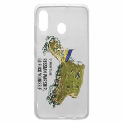 Чехол для Samsung A30 Snake island - PrintSalon