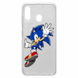 Чехол для Samsung A30 Sonic and the jump - PrintSalon