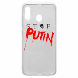 Чехол для Samsung A30 Стоп Путин - PrintSalon