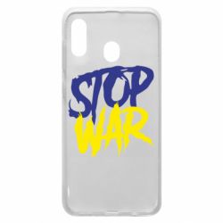 Чехол для Samsung A30 Stop this war - PrintSalon