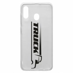 Чехол для Samsung A30 Truck simple art - PrintSalon