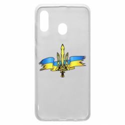 Чехол для Samsung A30 Украина трезубец - PrintSalon