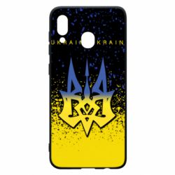 Чохол для Samsung A30 Ukraine, yellow blue - PrintSalon