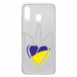 Чехол для Samsung A30 Ukrainian heart - PrintSalon