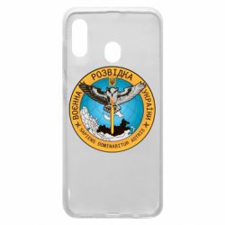 Чехол для Samsung A30 Военная разведка Украина, сова - PrintSalon