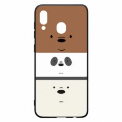 Чохол для Samsung A30 We bare bears ice cream - PrintSalon