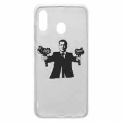 Чехол для Samsung A30 Zelensky fuck putin - PrintSalon