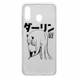 Чехол для Samsung A30 Zero Two Girl