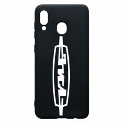 Чехол для Samsung A30 ЗиЛ логотип - PrintSalon